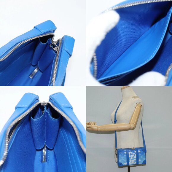 LOUIS VUITTON Monogram Clouds Soft Trunk Wallet Shoulder Bag M45432 Auth 126007A - Picture 14 of 15